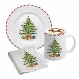 Переводки на посуду (холодная деколь) «Праздник у Елки», 12 х14 см 2  - фото 4