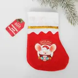 Мешок-носок для подарков «Зима уют подарит»  - фото 4