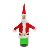 Одежда на бутылку "Дедушка мороз", 2 предмета: камзол, шапка 