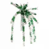 Пальма из мишуры "Полосатая" микс  - фото 4