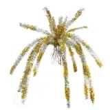 Пальма из мишуры "Полосатая" микс  - фото 3