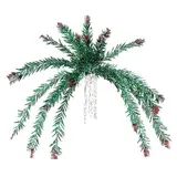 Пальма из мишуры "Цветные кончики" микс 