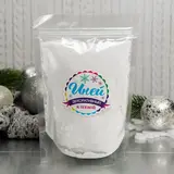 Иней искусственный клеевой для декора "Флок эффект" 120 г, цвет белый  - фото 2