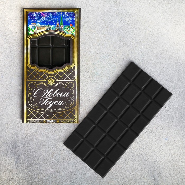 Подарочный набор "С Новым годом!": гель для душа, мыло-шоколад 