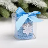 Свеча светодиодная восковая «Снежинка», 5 × 7 см  - фото 4