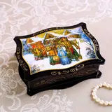 Шкатулка «Сказки», 13×18 см, лаковая миниатюра, микс  - фото 4