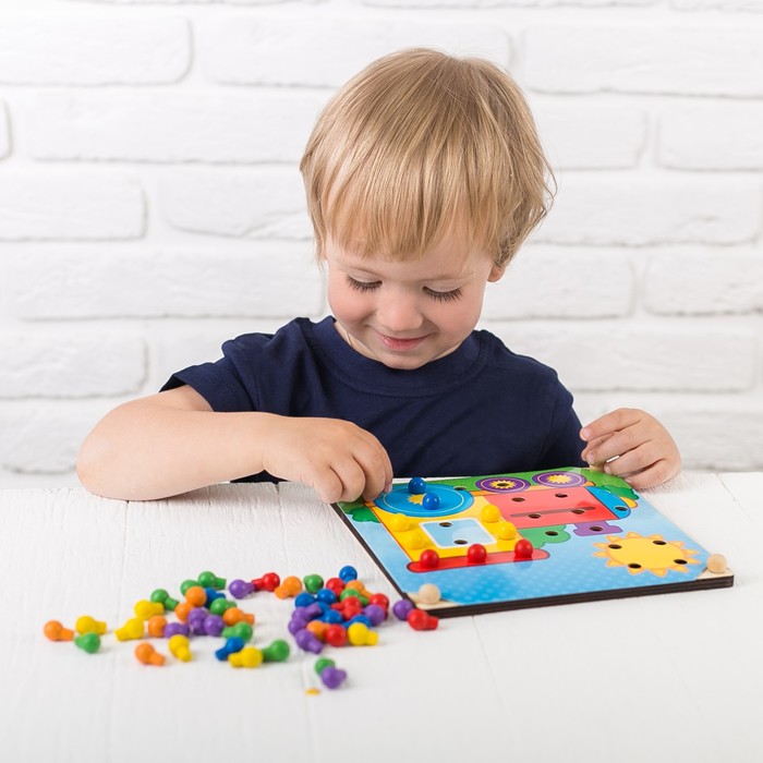 Мозаика с шаблонами "Волшебный алфавит" (в наборе 8 картинок)  - фото 8