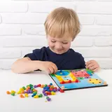 Мозаика с шаблонами "Волшебный алфавит" (в наборе 8 картинок)  - фото 8