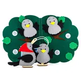 Пальчиковый театр "Сорока-ворона" (герои+домик)  - фото 5