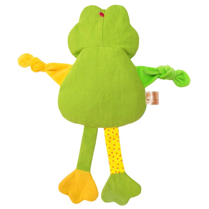 Развивающая игрушка с вишнёвыми косточками "Лягушка. Доктор мякиш" 