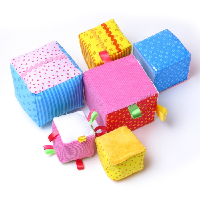 Набор мягких кубиков "Умные кубики" 