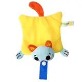 Пустышка/комфортер «Котик», силиконовая, с мягкой игрушкой  - фото 5