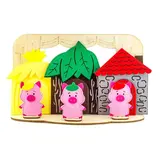 Настольный театр "Три поросёнка" (полный набор) 