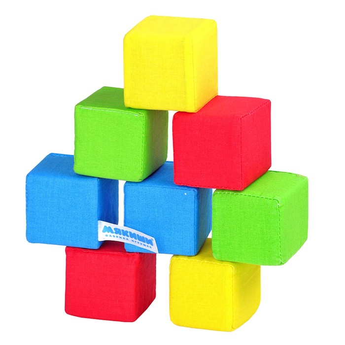 Набор мягких кубиков «4 цвета» 