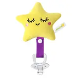 Пустышка/комфортер «Звёздочка», силиконовая, с мягкой игрушкой  - фото 11