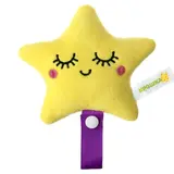 Пустышка/комфортер «Звёздочка», силиконовая, с мягкой игрушкой  - фото 8