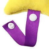 Пустышка/комфортер «Звёздочка», силиконовая, с мягкой игрушкой  - фото 2