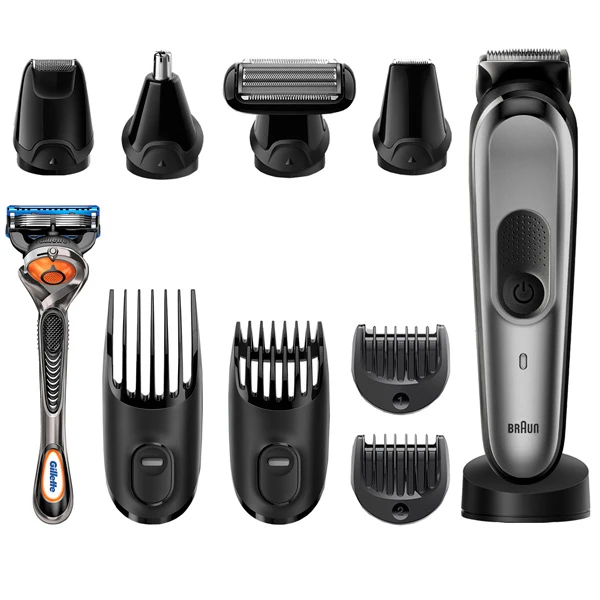 Триммер Braun MGK7021 BK/MT+RZR WBOX