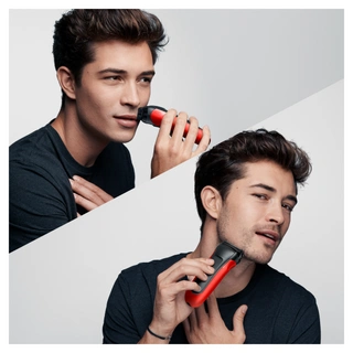 Электробритва Braun Series 3 300S Black Red