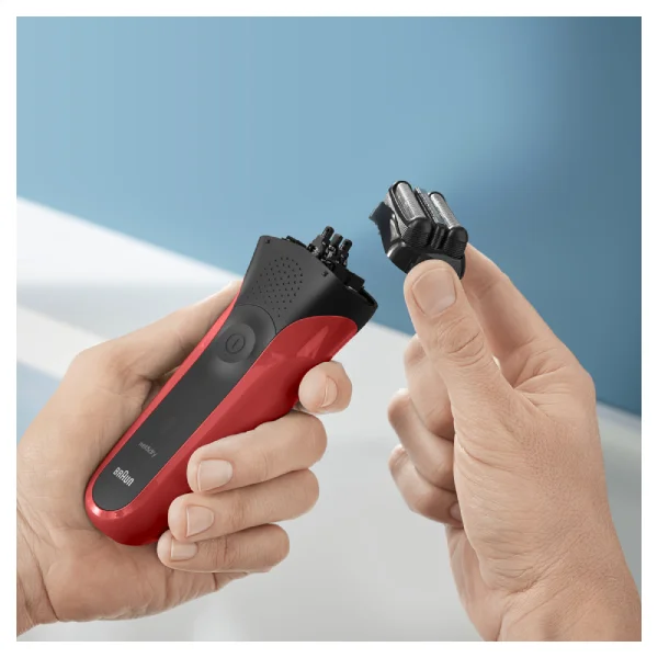Электробритва Braun Series 3 300S Black Red - фото 6