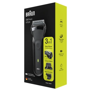 Электробритва Braun Shaver BLK/BLK Box Euro 300BT (5408)