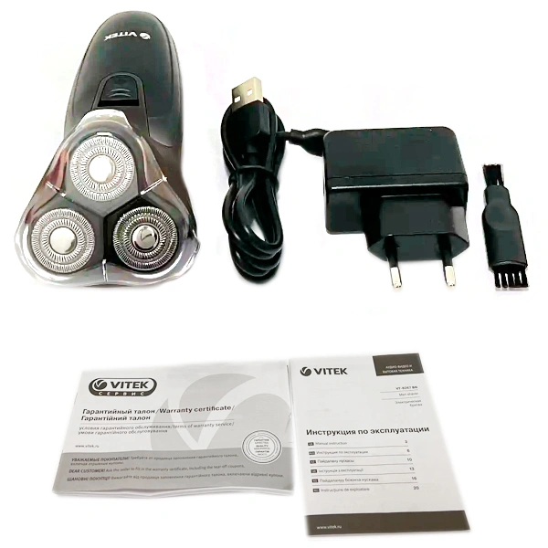 Электробритва Vitek VT-8267 BN - фото 6