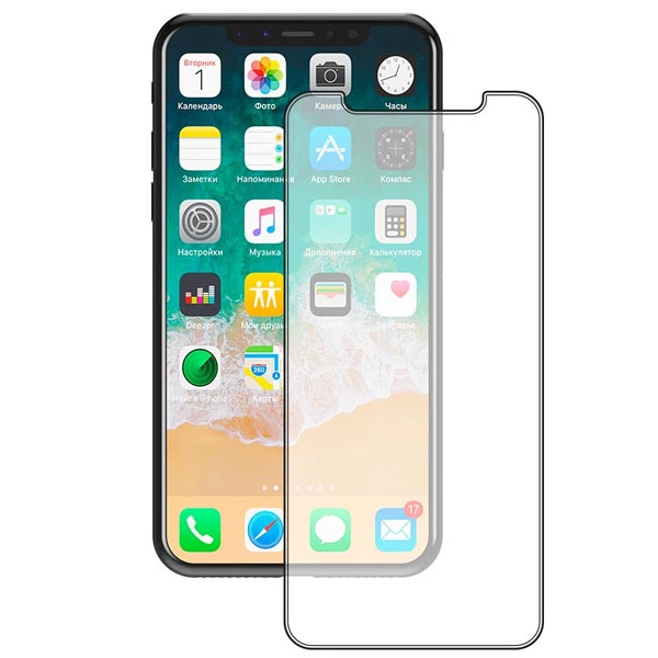 Комплект Наклейка пленки на смартфон + Пленка Unisafe для планшетов Глянцевая Все модели 