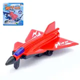 Самолёт металлический, цвета МИКС  - фото 2