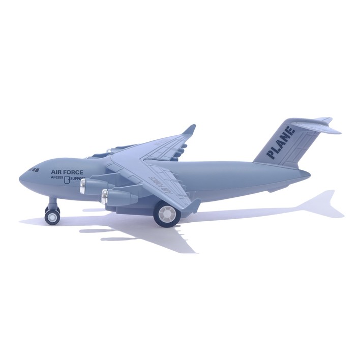 Самолет металлический «Воздушные силы», инерционный, 1:500 