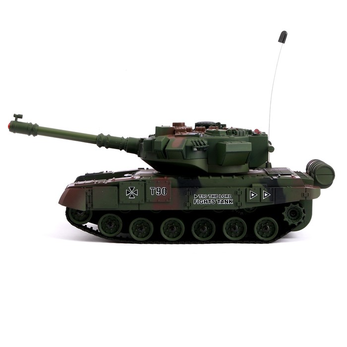 Танковый бой «Великая битва», на радиоуправлении, 2 танка, свет и звук 