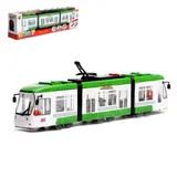 Трамвай «Городской», работает от батареек, световые эффекты, цвета МИКС 