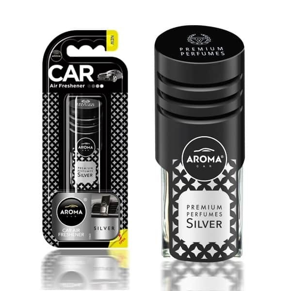 Ароматизатор для авто Aroma Car Prestige Vent Silver