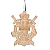 Ароматизатор деревянный "Прокуратура", антитабак  - фото 2