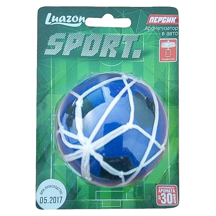 Ароматизатор для авто "Luazon Sport", персик 