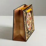 Пакет ламинированный горизонтальный «Новогодние часы», S 5.5 × 15 × 12 см 