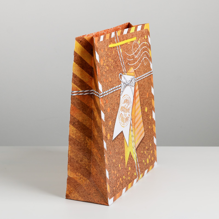 Пакет ламинированный вертикальный «Подарков много не бывает», MS 18 × 23 × 8 см 