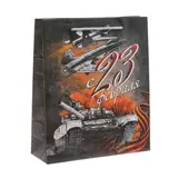 Пакет ламинированный вертикальный «Железная воля», ML 23 × 27 × 8 см 