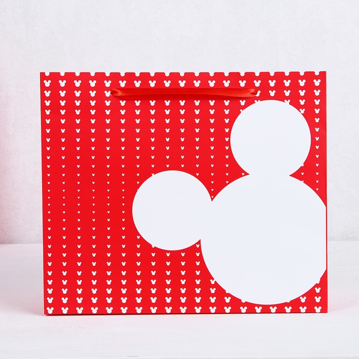 Пакет подарочный «Mickey», Микки Маус, 23х27х11,5 см 
