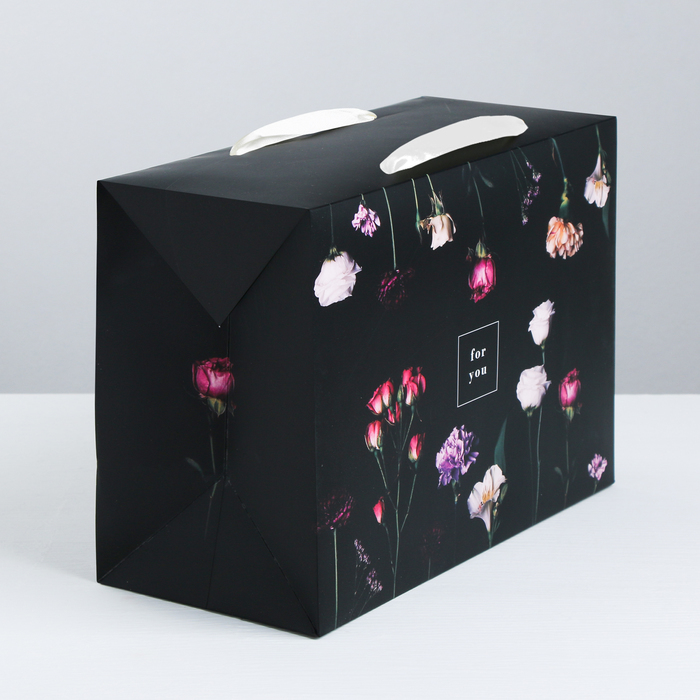 Пакет—коробка For you, 28 × 20 × 13 см 