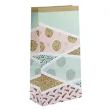 Пакет крафтовый «Блёстки», 64 х 32 х 16 см 