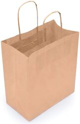 Подарочный пакет 30 шт крафт-бумага 24х28 см  - фото 3