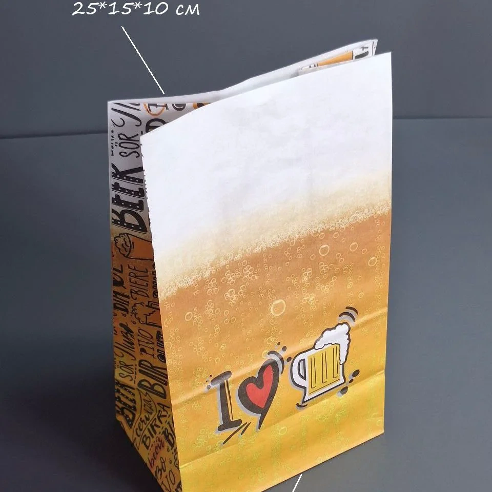 Пакет Box.kz пиво 25х15х10см 5шт 