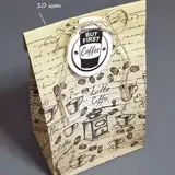 Пакет Box.kz But First Coffee 25х15х10см 10шт  - фото 3