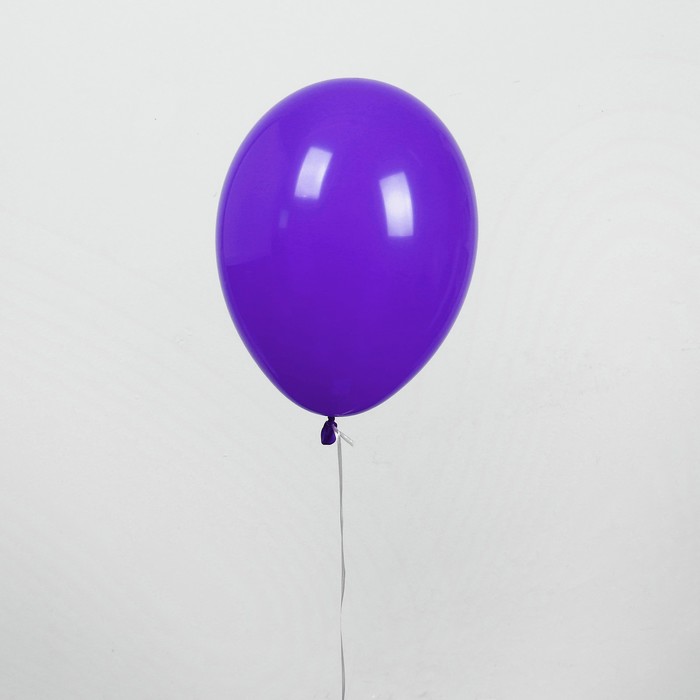 Шар латексный 12", пастель, набор 50 шт., цвет фиолетовый 