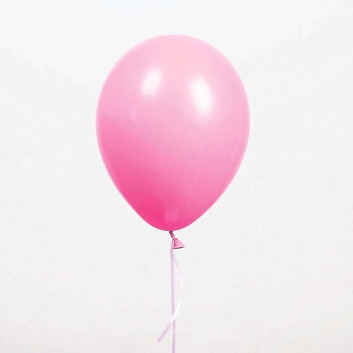 Шар латексный 12", пастель, набор 50 шт., цвет светло-розовый 