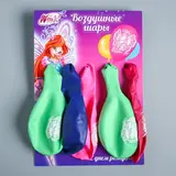 Воздушные шары "С Днем Рождения", феи ВИНКС, Флора 12", 5 шт., картинки МИКС  - фото 4