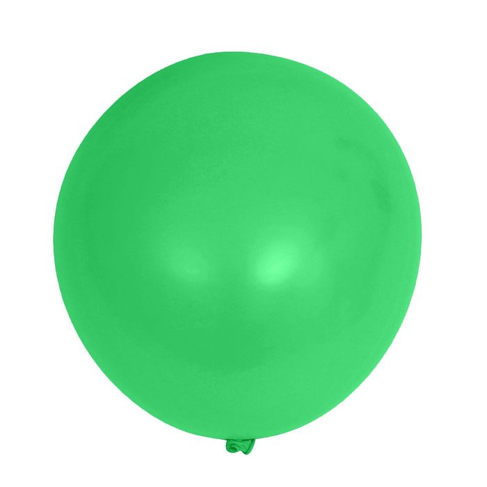 Шар латексный 32" "Гигант", пастель 1 шт., цвет зелёный 