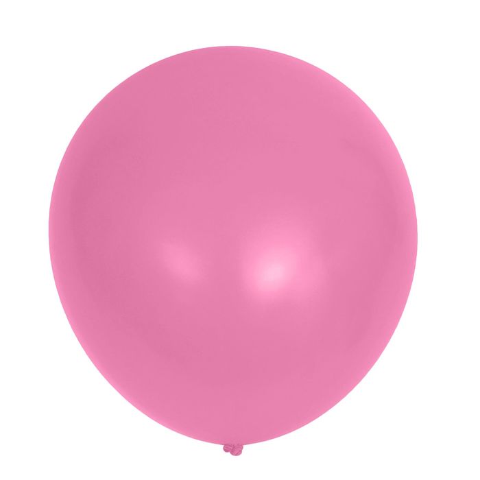 Шар латексный 32" "Гигант", пастель, 1 шт., цвет розовый 