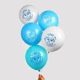 Шар воздушный 12" "На кашу малышу", 1-сторонний, набор 25 шт., МИКС 