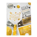 Воздушный шар "Годовщина свадьбы", 18", с тассел лентой, белый  - фото 3